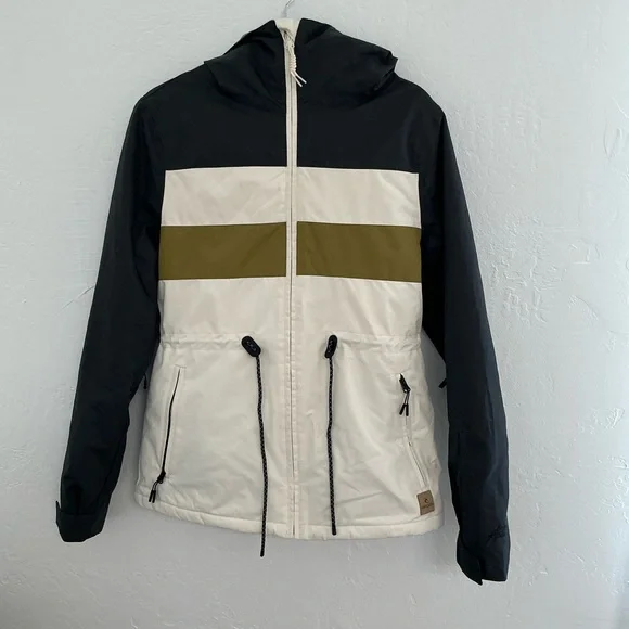 Rip Curl Anti-Series Rider Betty 10K Snow Ski Jacket - Color Block - Picture 2 of 6